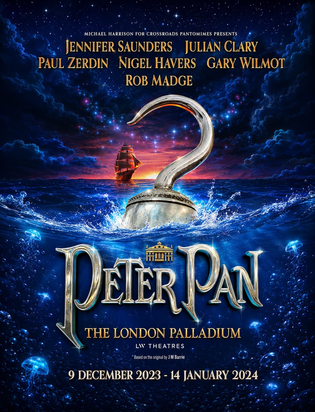 A poster for Peter Pan