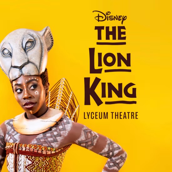 A poster of the Lion King